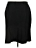 Chaps Solid Black Formal Skirt Size 16 - photo 2