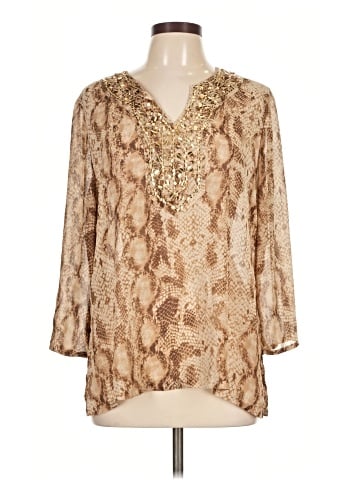 First Issue by Liz Claiborne 3/4 Sleeve Blouse (view 1)