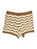 No Boundaries Chevron-herringbone Tan Swimsuit Bottoms Size XS - photo 2