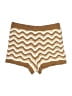 No Boundaries Chevron-herringbone Tan Swimsuit Bottoms Size XS - photo 1
