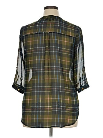 papermoon designed exclusively for Stitch Fix 3/4 Sleeve Button-Down Shirt (view 2)