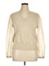 Talbots Ivory Long Sleeve Top Size XL - photo 1