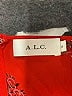 A.L.C. 100% Silk Paisley Red Cocktail Dress Size 4 - photo 7