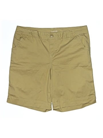 Lane Bryant Khaki Shorts (view 1)