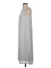 OAK + FORT 100% Polyester Solid Gray Casual Dress Size XS - photo 5