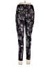 Apana Print Black Active Pants Size L - photo 2