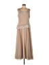 Jkara Tan Cocktail Dress Size L (estimated) - photo 1