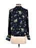 CeCe 100% Polyester Floral Black 3/4 Sleeve Blouse Size XS - photo 2