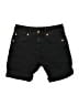 Topshop Black Denim Shorts Size 4 - photo 1