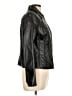 Moda International 100% Leather Black Leather Jacket Size L - photo 4