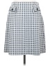 CAbi Checkered-gingham Blue Casual Skirt Size 4 - photo 1