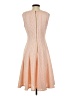 Calvin Klein Chevron-herringbone Orange Cocktail Dress Size P (petite) - photo 2