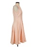 Calvin Klein Chevron-herringbone Orange Cocktail Dress Size P (petite) - photo 4