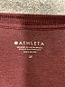 Athleta Burgundy Short Sleeve T-Shirt Size 2X - photo 6