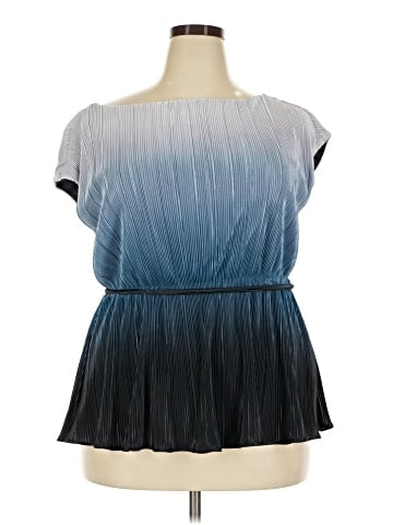 DKNY Short Sleeve Blouse (view 1)