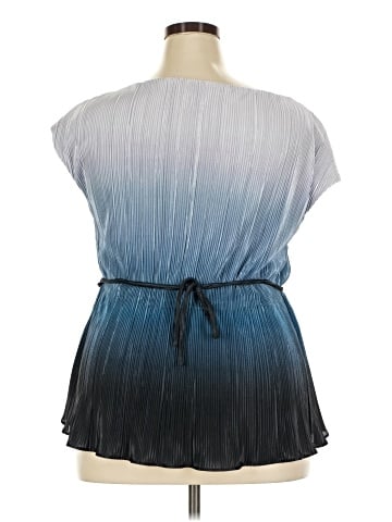 DKNY Short Sleeve Blouse (view 2)