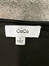 CeCe Black Short Sleeve Top Size XL - photo 7