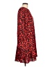 Ann Taylor 100% Polyester Animal Print Red Casual Dress Size 10 - photo 4