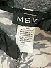 MSK Graphic Black Cocktail Dress Size 12 - photo 7