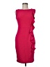 En Focus Studio Red Cocktail Dress Size 6 - photo 1