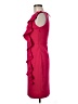 En Focus Studio Red Cocktail Dress Size 6 - photo 5