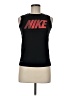 Nike 100% Polyester Black Sleeveless T-Shirt Size M - photo 1