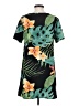 Shein Tropical Black Casual Dress Size S - photo 2