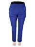 Lane Bryant Solid Blue Casual Pants Size 18 - photo 2