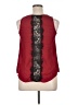 Freebird 100% Polyester Red Sleeveless Top Size XL - photo 2