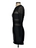 Ser.O.Ya Graphic Black Cocktail Dress Size S - photo 5