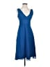 J.Crew Solid Blue Cocktail Dress Size 2 - photo 1