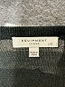 Equipment 100% Wool Polka Dots Black Wool Pullover Sweater Size L - photo 7