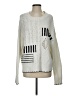 BKE 100% Polyester Graphic White Pullover Sweater Size S - photo 1