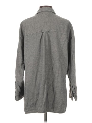 Madewell Brushed Oversized Shirt-Jacket (view 2)