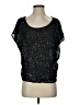 Tolani Black Short Sleeve Top Size XS - photo 1