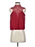 Wet Seal 100% Polyester Red Sleeveless Blouse Size S - photo 1