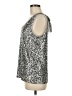 Heartloom 100% Polyester Silver Sleeveless Top Size M - photo 5
