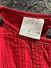 Zara Red Long Sleeve Top Size 6 - photo 3