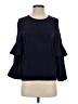 Parker Blue 3/4 Sleeve Top Size XS - photo 1
