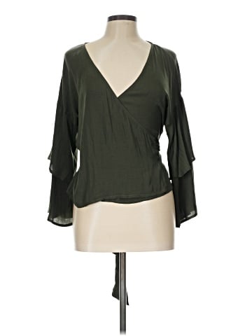 Cupcakes & Cashmere Long Sleeve Blouse (view 1)