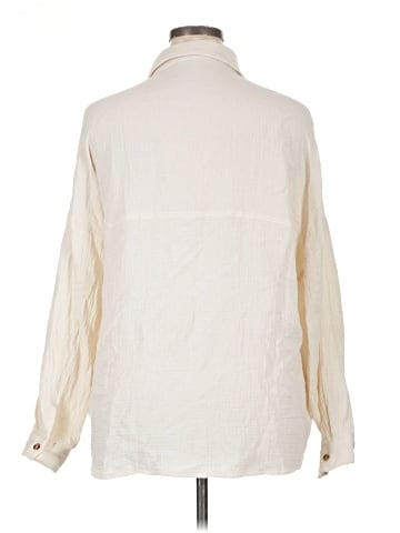 Fashion Long Sleeve Button-Down Shirt (view 2)