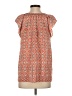 Joie Orange Short Sleeve Blouse Size S - photo 2