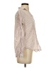 Grayson 100% Cotton Stripes Ivory Long Sleeve Blouse Size XS (1) - photo 4