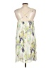 BCBGeneration 100% Polyester Print Ivory Casual Dress Size L - photo 2