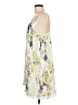 BCBGeneration 100% Polyester Print Ivory Casual Dress Size L - photo 5