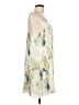 BCBGeneration 100% Polyester Print Ivory Casual Dress Size L - photo 4