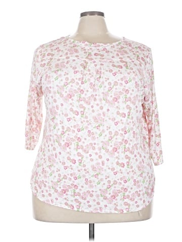 Philosophy Republic Clothing 3/4 Sleeve Blouse (view 1)