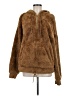 Original Use 100% Polyester Brown Faux Fur Jacket Size M - photo 1