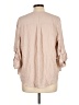 Torrid 100% Polyester Tan 3/4 Sleeve Blouse Size Lg Plus (0) - photo 2