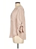 Torrid 100% Polyester Tan 3/4 Sleeve Blouse Size Lg Plus (0) - photo 5